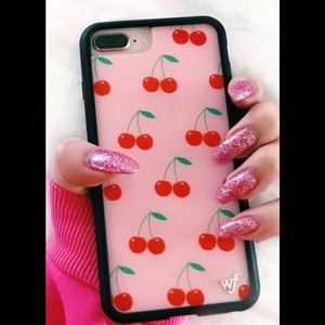 Wildflower phone case fits 6+, 7+, and 8+